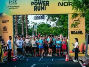 linha de chegada da agro power run